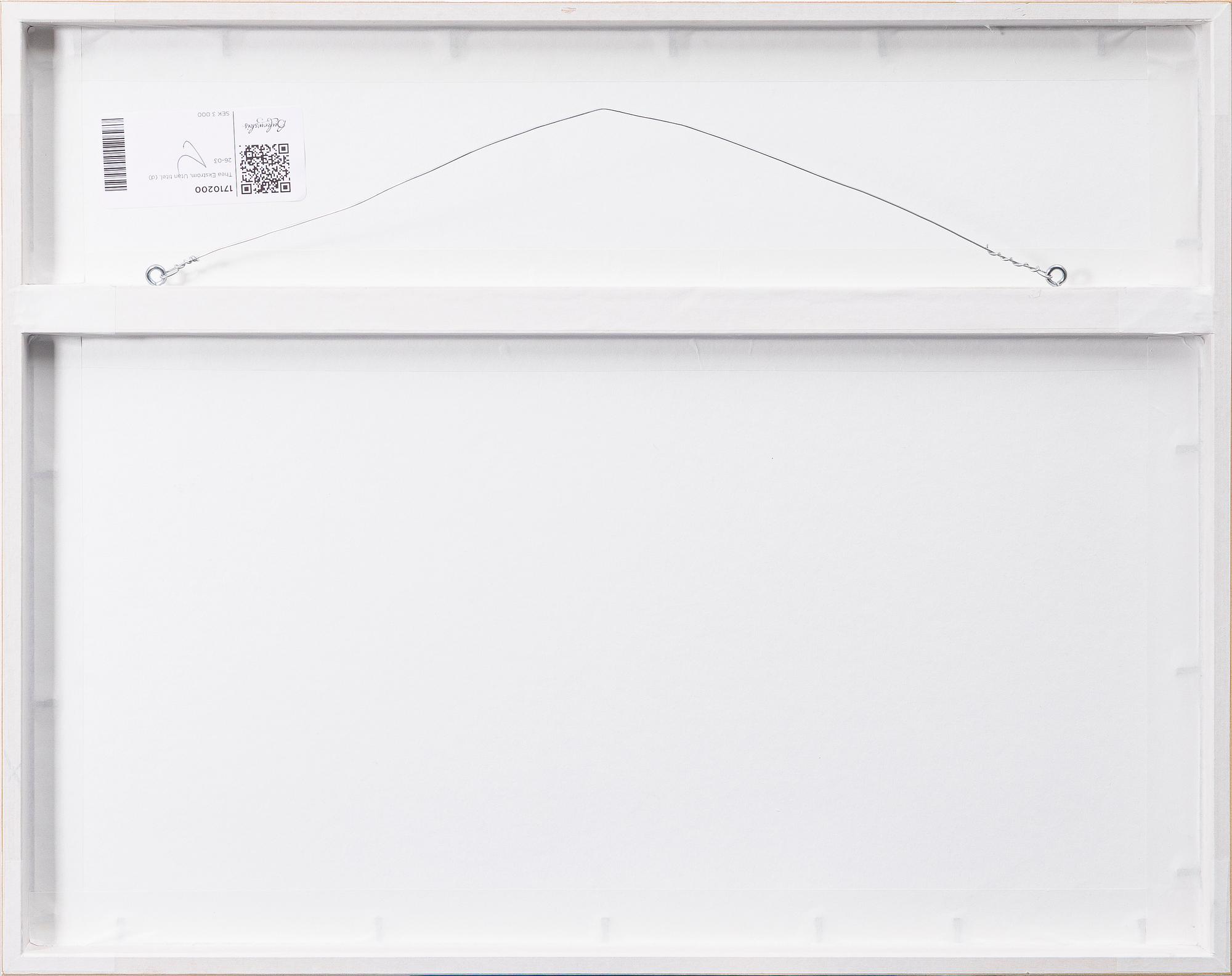 Thea Ekström, Untitled.