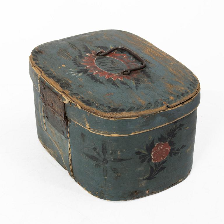 Skrin, allmoge, daterat 1820.