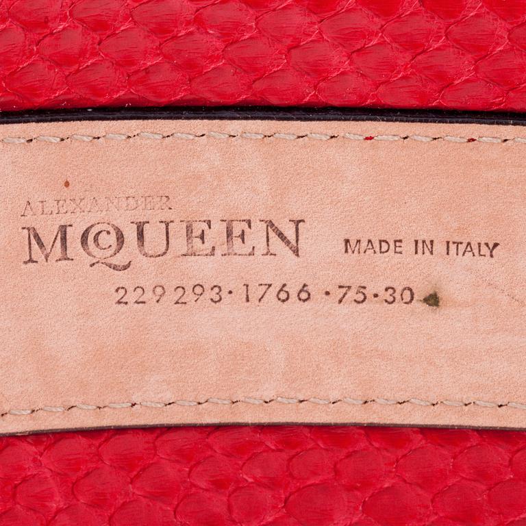 ALEXANDER MCQUEEN, skärp.