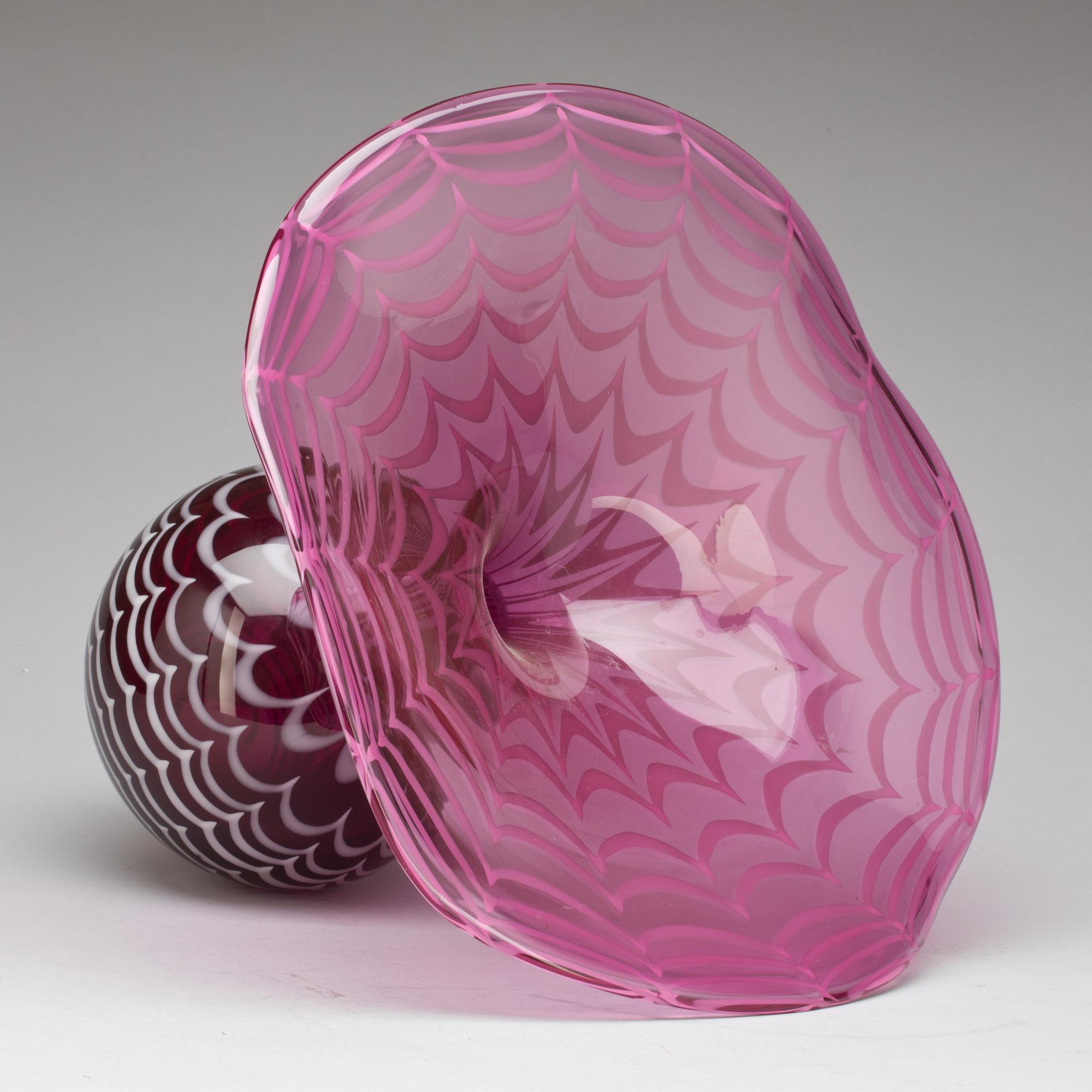 VAS, glas, Murano, 1900-talets andra hälft.