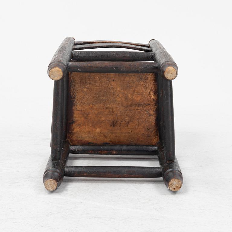 A Swedish child's chair, late 18th century.