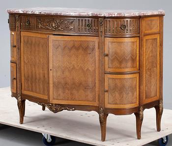 SKÄNK/SIDEBOARD, gustaviansk stil, 1900-talets mitt.