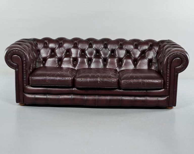 SOFFA, Chesterfieldmodell, 1900-talets andra hälft.