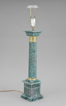 BORDSLAMPA, 1900-tal. Empirestil.