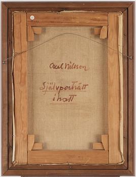 AXEL NILSSON, olja på duk. Signerad och daterad Skepparp - 57.