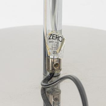 Börge Lindau & Bo Lindercrantz, a 'Zero' table lamp and 'Zero' floor lamp, late 20th century.