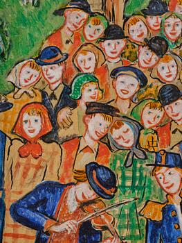 Nils von Dardel, ”Midsommar”.