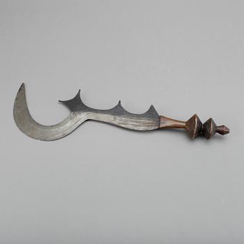 NGOMBE, bödelssvärd, Kongo, troligen 1800-tal.