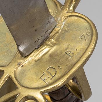 A Danish cavalry sword 1785 pattern.