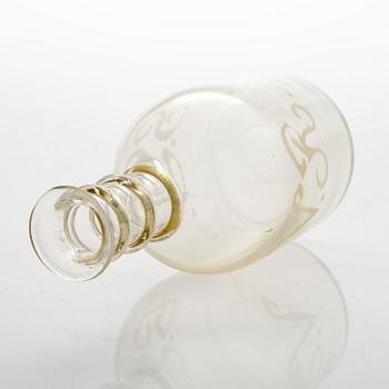 Carafe and two drinkin glasses for The Finnish State Railways 1920-1960.