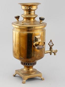 TESAMOVAR, mässing, sent 1800-tal.
