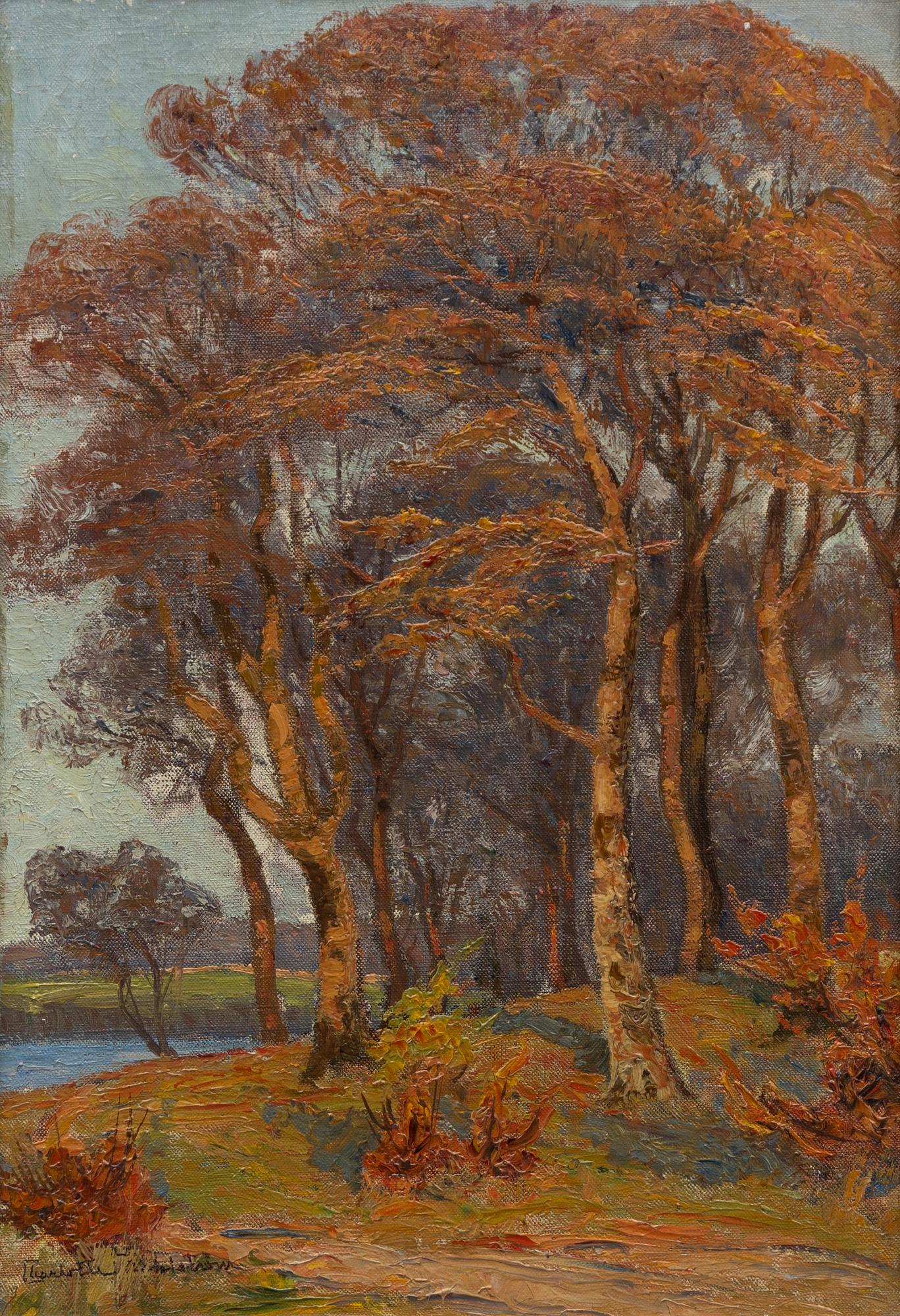 Charlotte Wahlström, Autumn Landscape.