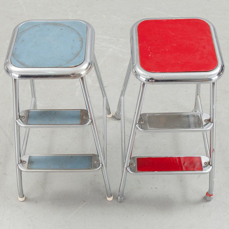 PALLAR, 2 st, AWAB och Verkstads AB Lindqvist, 1960-tal.