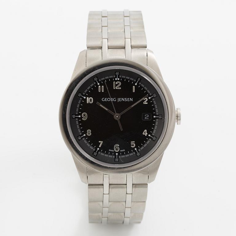 Georg Jensen, Wristwatch, Vice, design Barth, wristwatch, 40 mm.