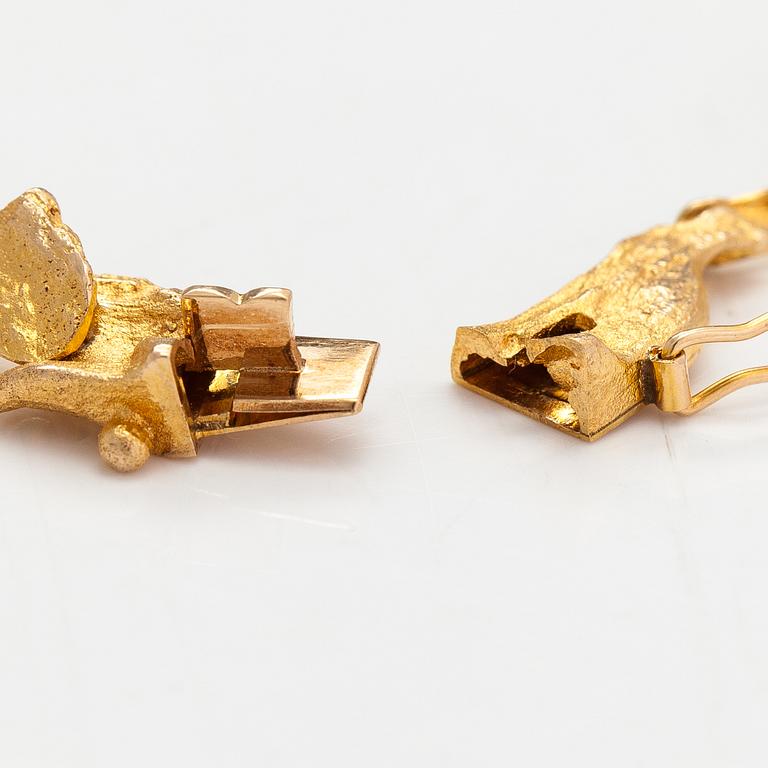 Björn Weckström, Armband "Mariehand", 14K guld. Lapponia 1969.
