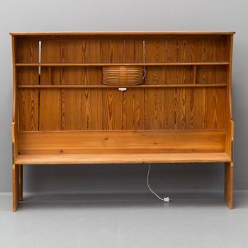 CARL MALMSTEN, a pinewood double bed.