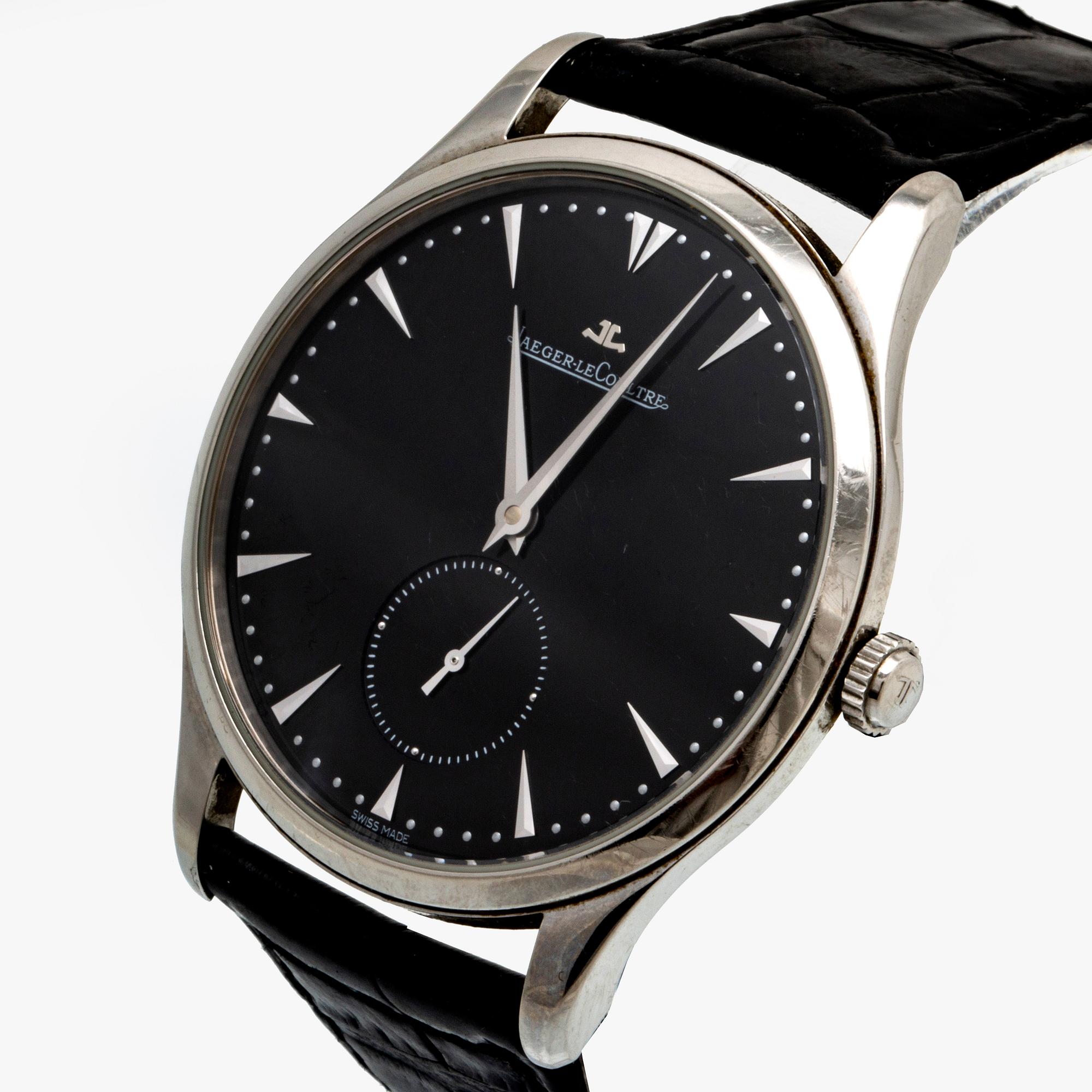 Jaeger LeCoultre Master Grande Ultra Thin, wristwatch 40 mm.