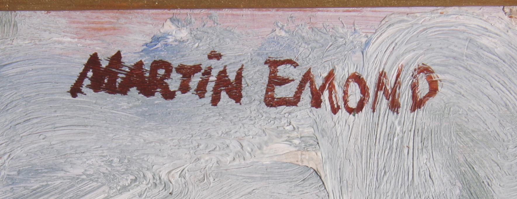 EMOND, MARTIN, olja på pannå, sign. Prov; Olof Sager.