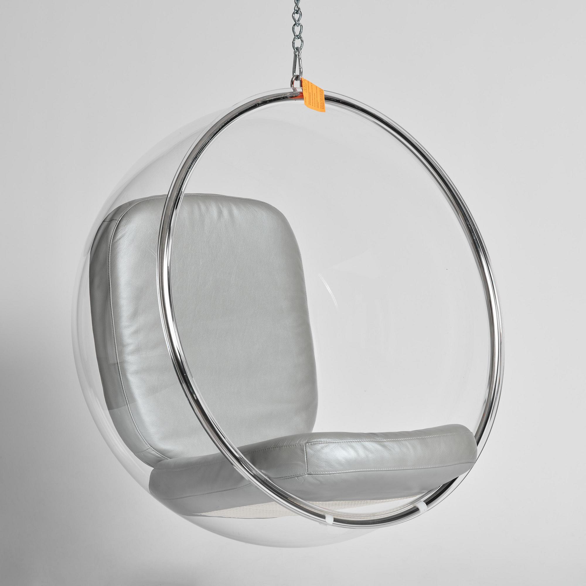 Eero Aarnio, hängfåtölj, "Bubble Chair", Adelta, Finland.