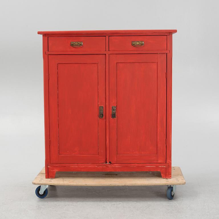 A painted sideboard, around 1900.
