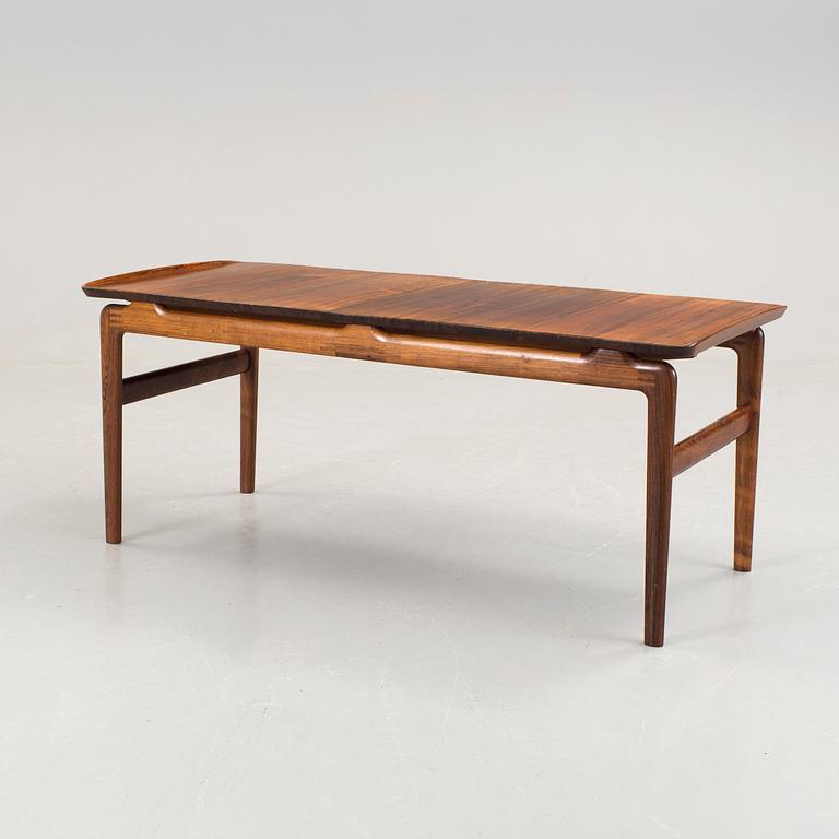 PETER HVIDT & ORLA MØLGAARD NIELSEN, a palisander sofa table, France & Son, Denmark 1960's.