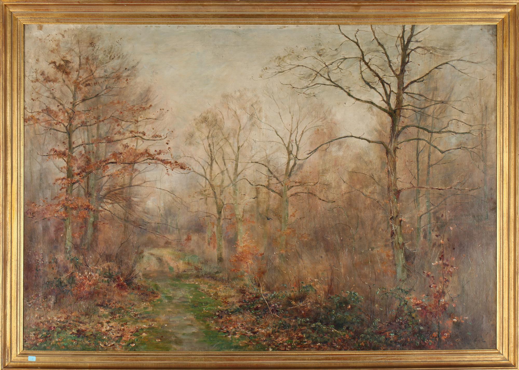 JAMES HERBERT SNELL, olja på duk, signerad.