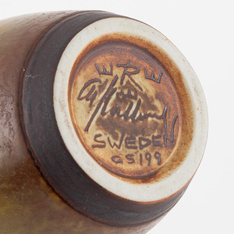 Carl-Harry Stålhane, a stoneware vase, Rörstrand.
