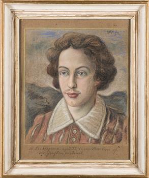 SIGURD WETTENHOVI-ASPA, pastelli, signeerattu.