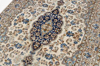 Rug, Nain, part silk, approx. 245 x 150 cm.