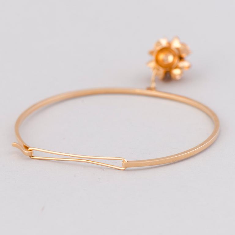 A LIISA VITALI BRACELET, 14K gold. Kultakeskus 1973.