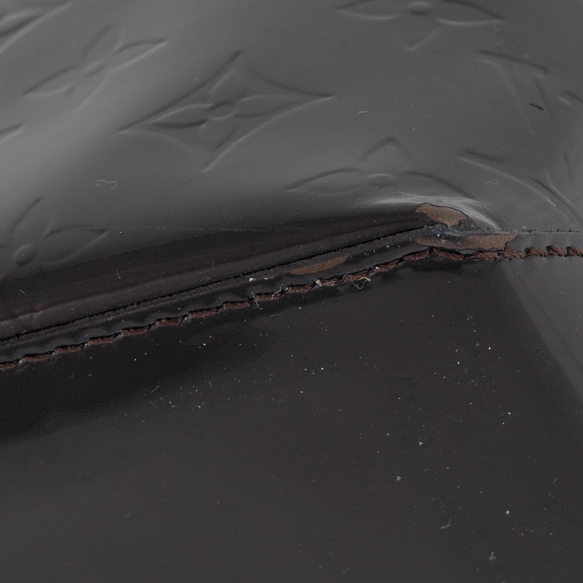 Louis Vuitton, a vernis patent leather 'Wilshire' bag.