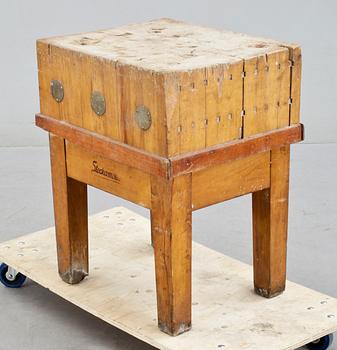 SLAKTARBÄNK / STYCKARBÄNK, 1900-tal.