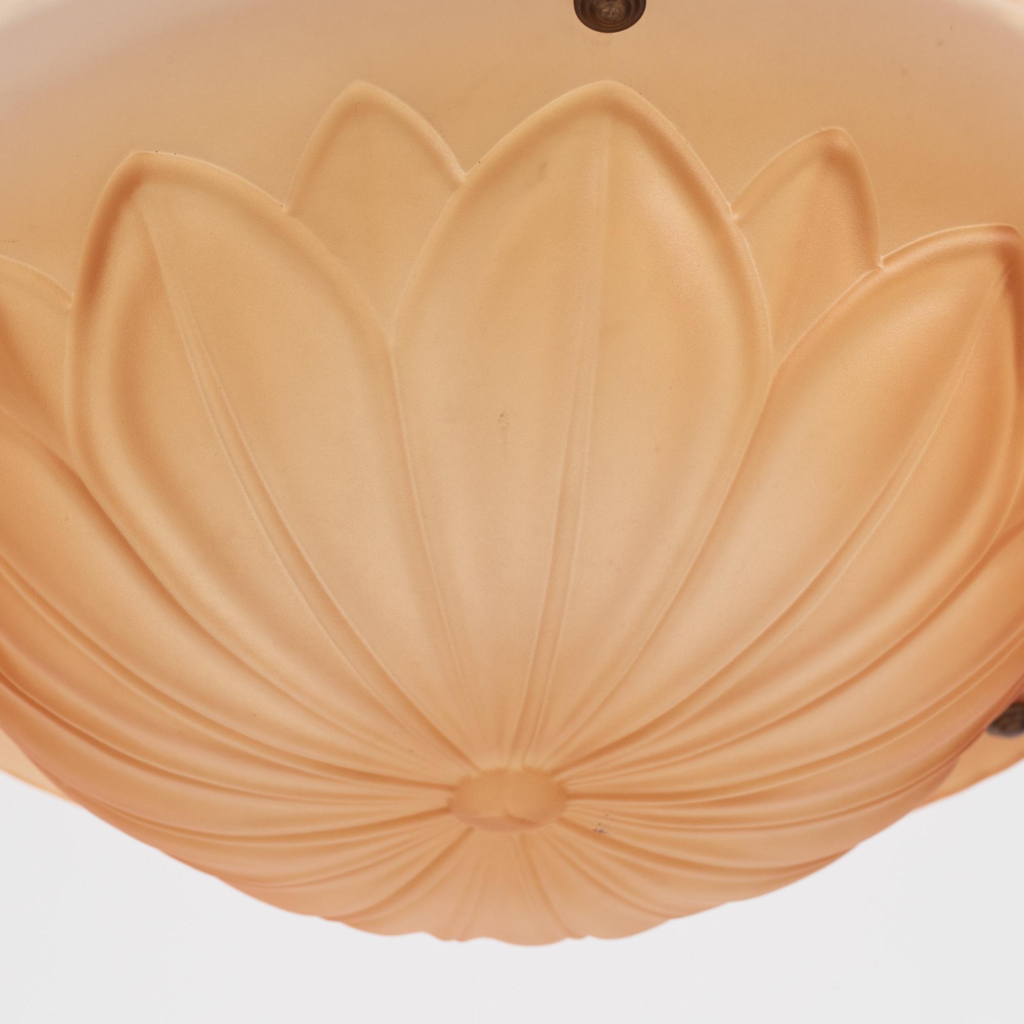 Harald Notini, a ceiling lamp model "10074", Arvid Böhlmarks Lampfabrik, 1920s.