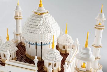 LEGO set "Taj Mahal" no 10189, with box and instructions, Denmark, 2008.