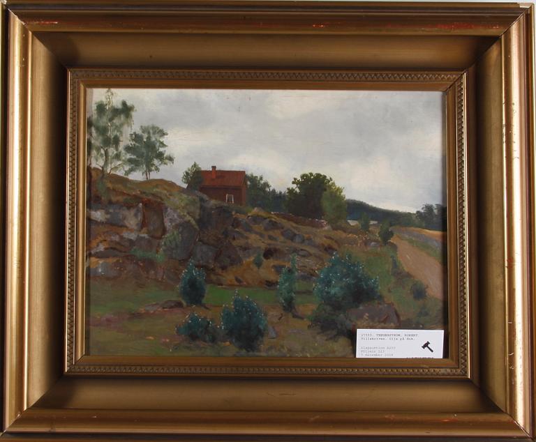 THEGERSTRÖM, ROBERT. Tillskriven. Olja på duk.