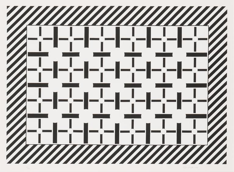 Juhana Blomstedt, silkscreen, signerad och daterad -05, numrerad 15/75.