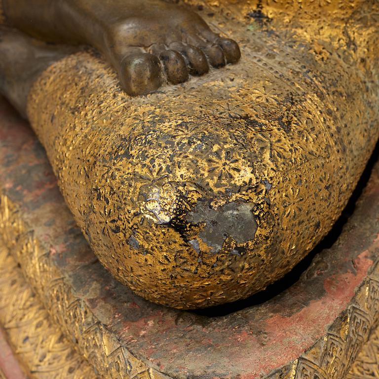 Budda, brons, Thailand, 1900-tal.
