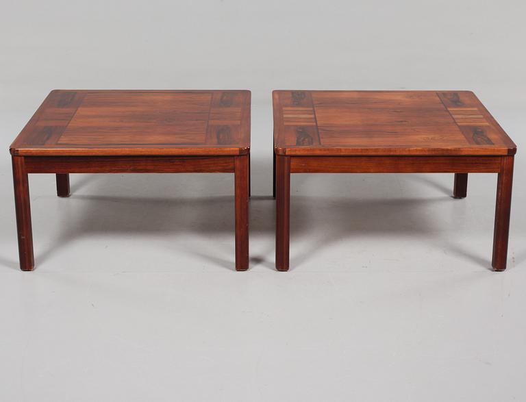 SOFFBORD, ett par, 1960/70-tal.