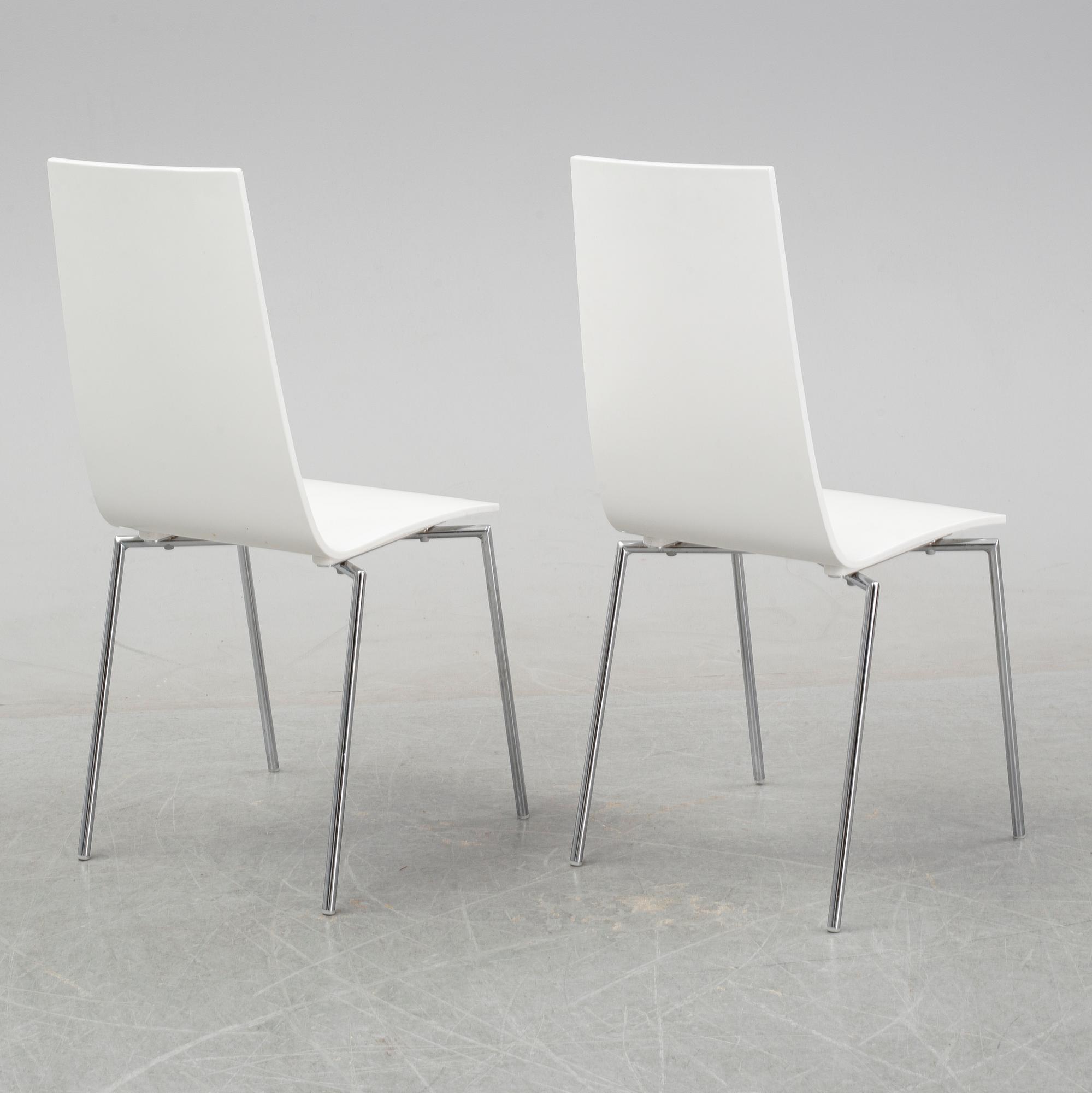 A set of eight 'Cobra' chairs by Mattias Ljungren for Källemo.