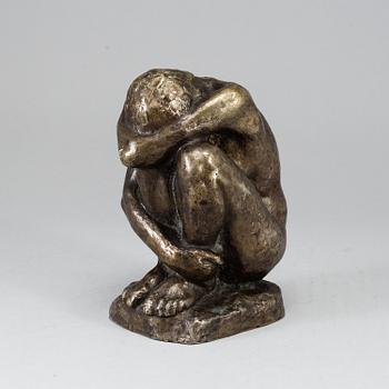 PER PALLE STORM, sculpture, bronze, signed and dated 1944?.