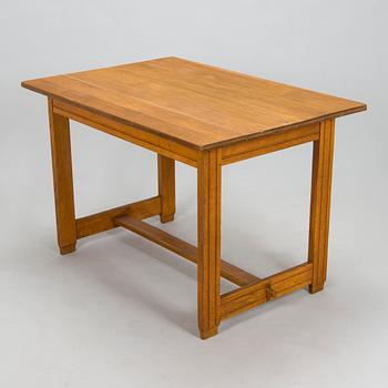 Louis Sparre, A table and two chairs for Aktiebolaget Iris, Borgå around 1900.