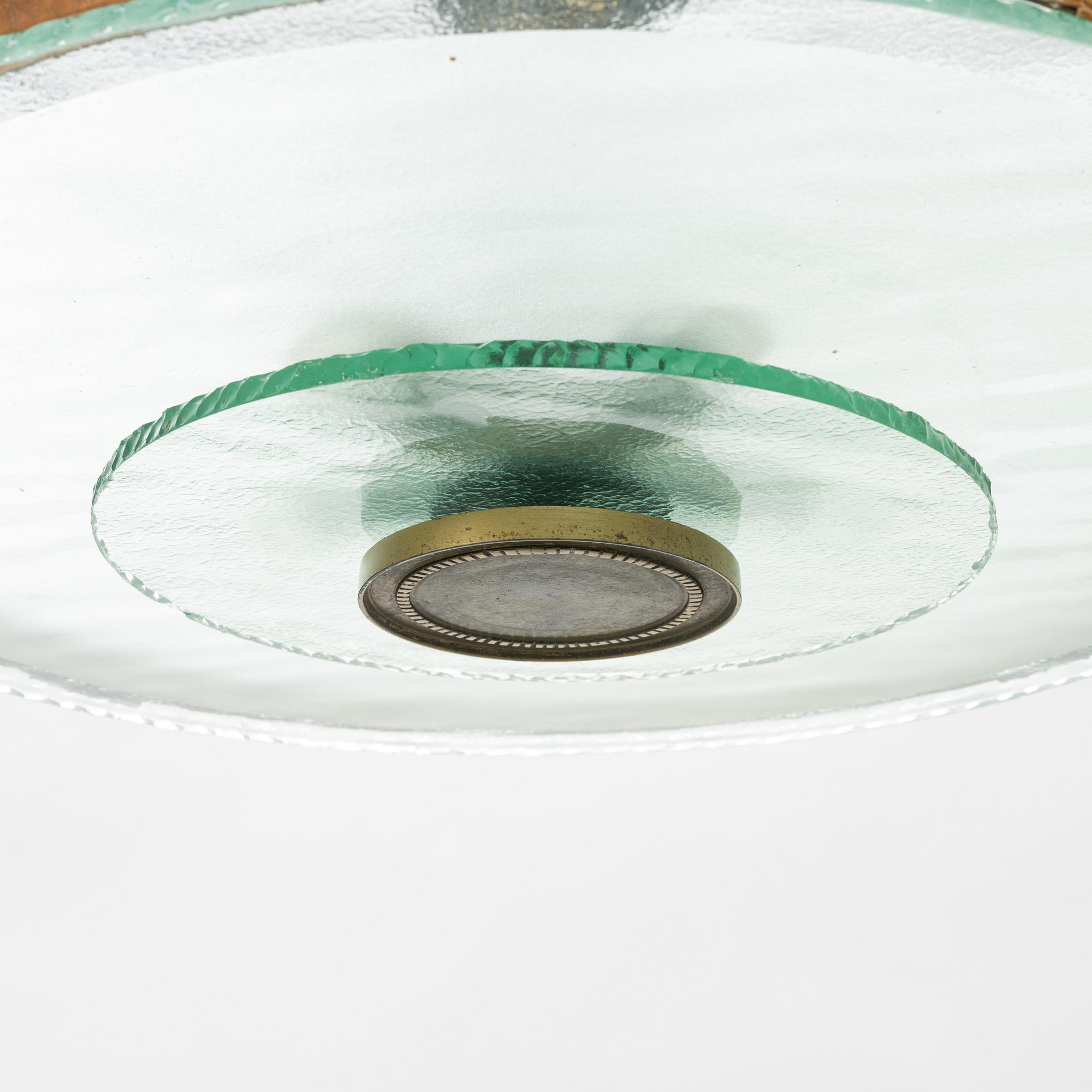 A Einar Bäckström, ceiling lamp, model 4006,  Swedish Grace 1920's/-30's.