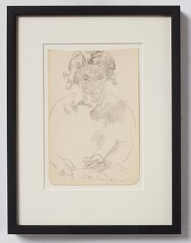 Lotte Laserstein, Self portrait.