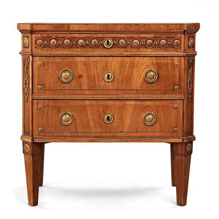 A North German commode, late 18th century.