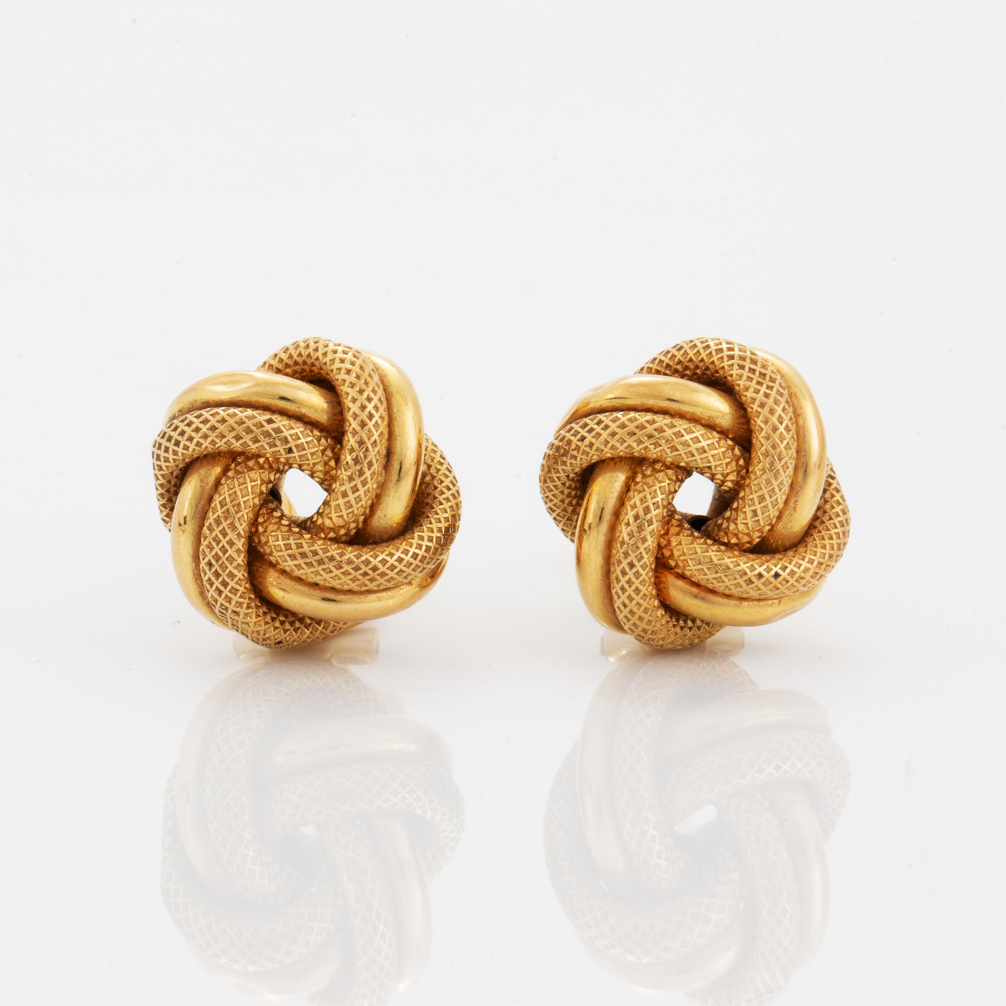 Örhängen, 18K guld.