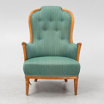 Carl Malmsten, a 'Vår fru' easy chair, Bodafors.