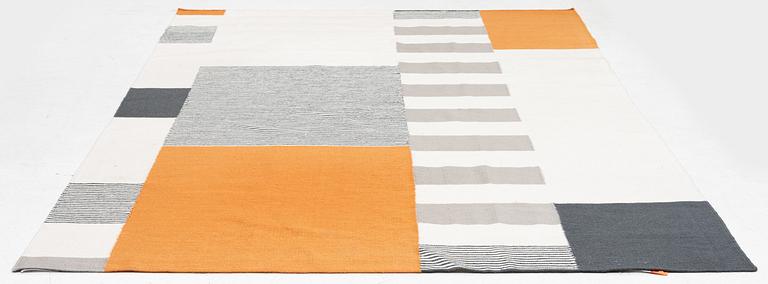 A 'Graphic Orange' carpet, Linie Design, c. 300 x 200 cm.