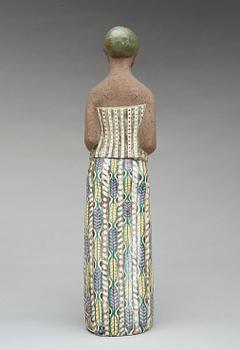 A Mari Simmulson stoneware sculpture, Upsala-Ekeby.