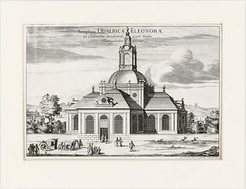 Erik Dahlbergh · GRAVYR, Erik Dahlberg - J. van der Aveelen,  Stockholm, ca 1703.