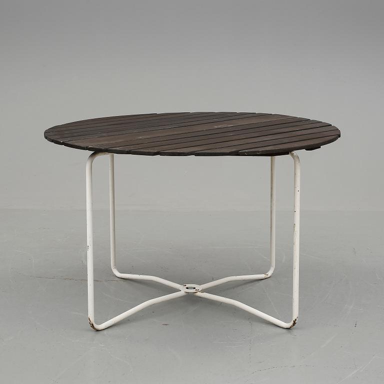 TRÄDGÅRDSGRUPP, 5 delar, möjligen Grythyttan. 1900-talets mitt.